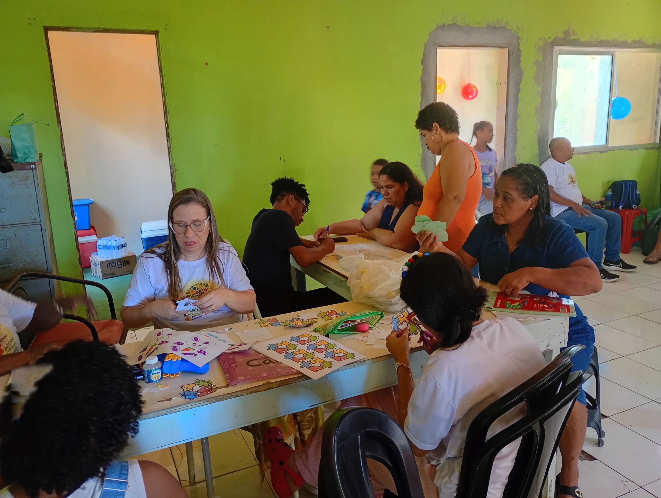 Reunião com as mulheres