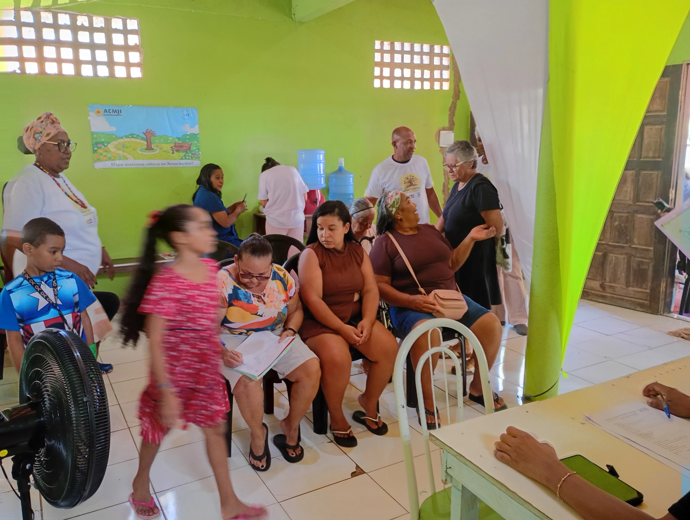 Reunião com as mulheres