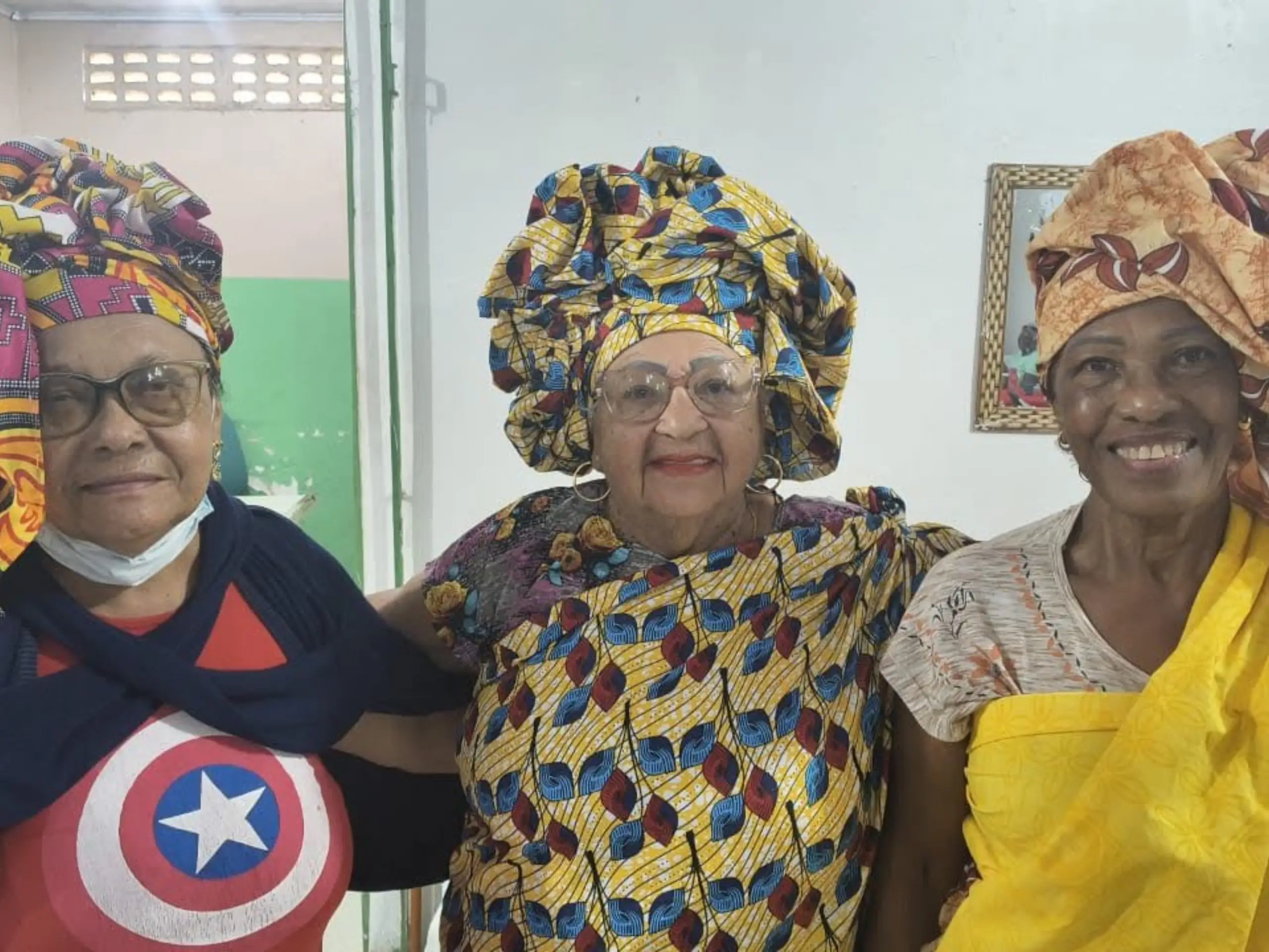 Reunião com as mulheres
