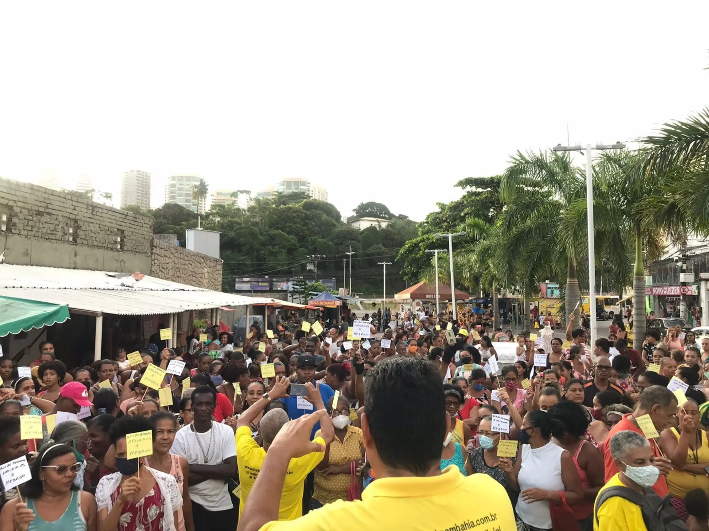 Reunião com as mulheres
