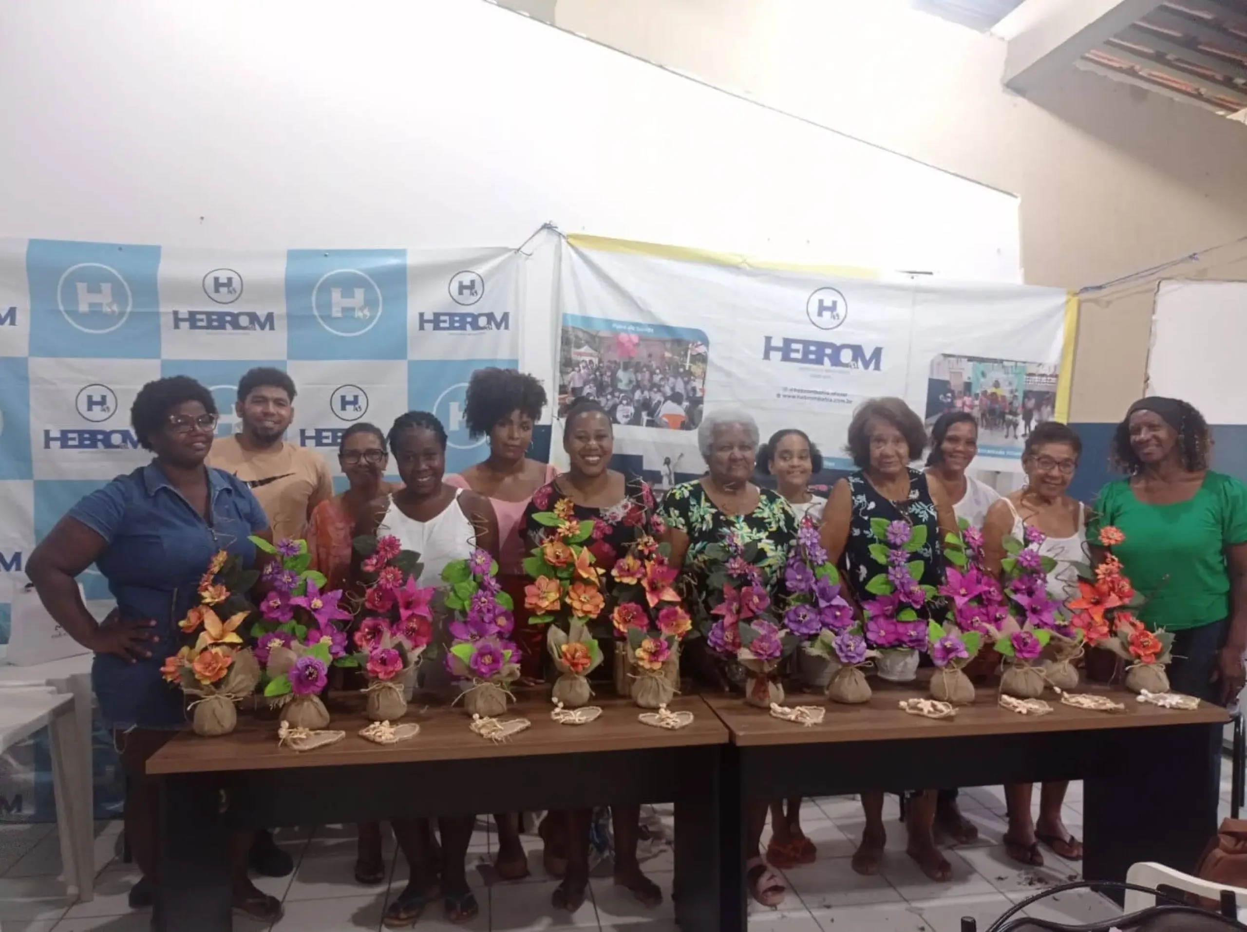 Reunião com as mulheres
